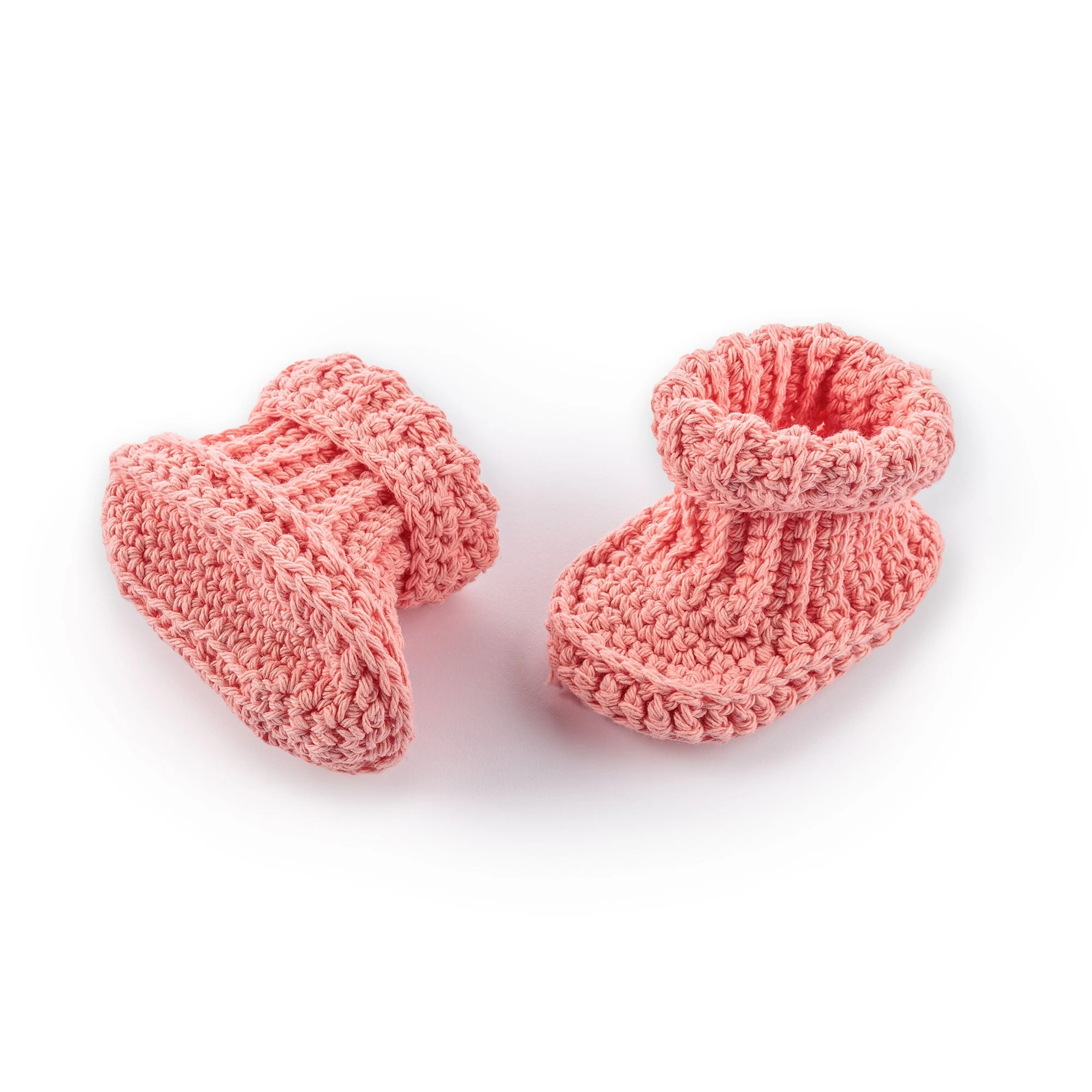 ## Lily Little Crochet Baby Booties