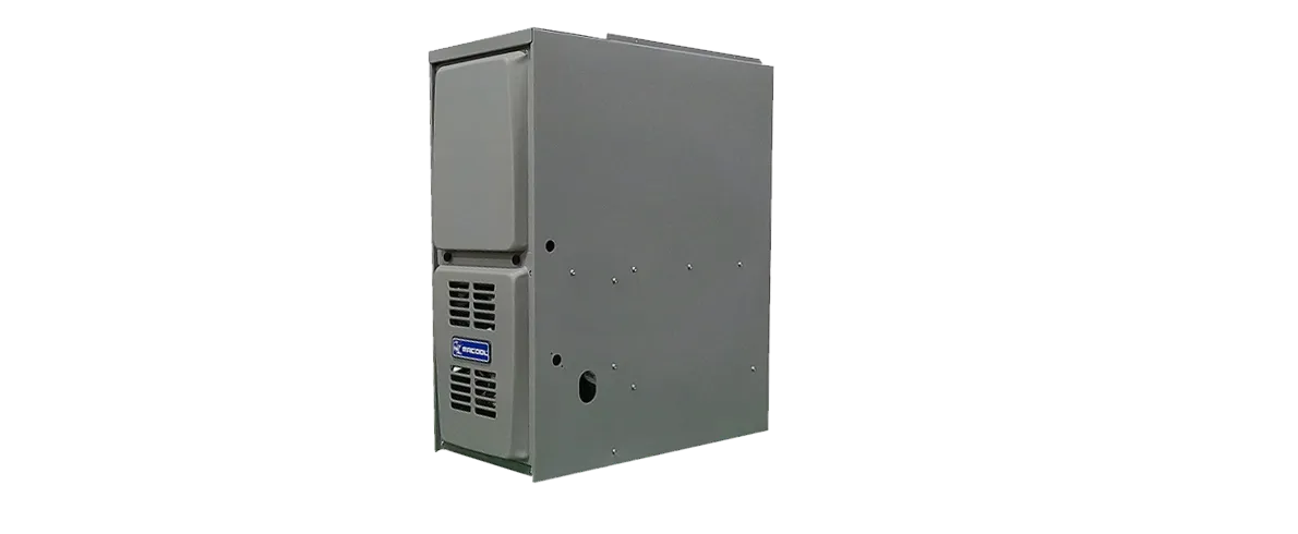 A powerful and reliable gas furnace. A powerful and reliable gas furnace.