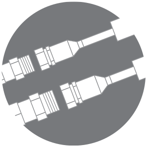quick connect line set icon