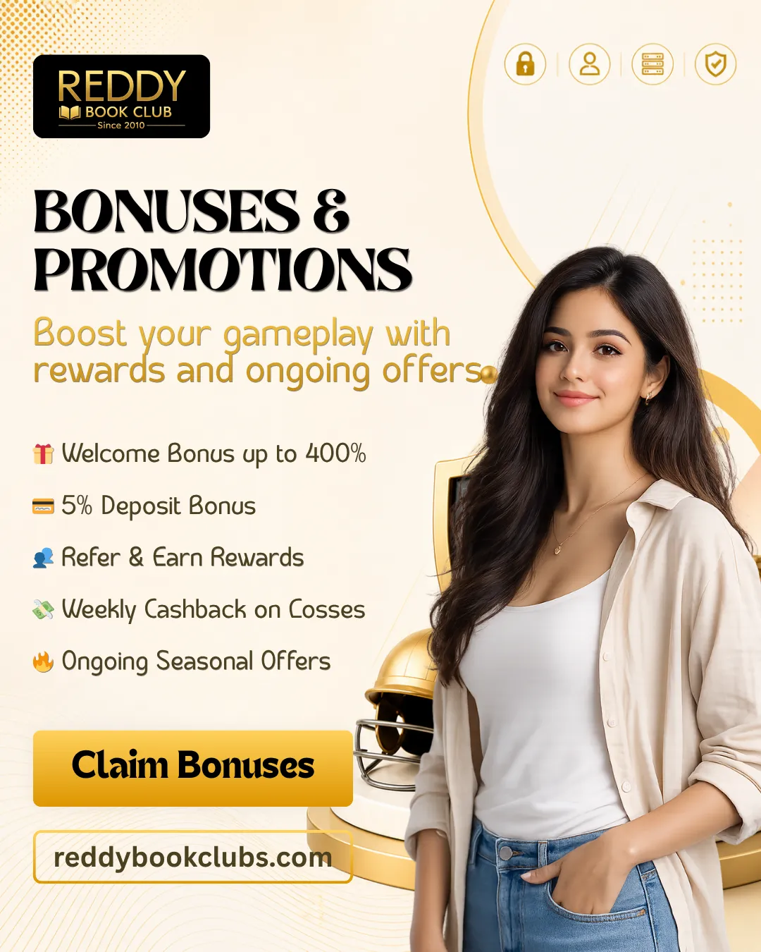 How ReddyBook bonuses and promotions work