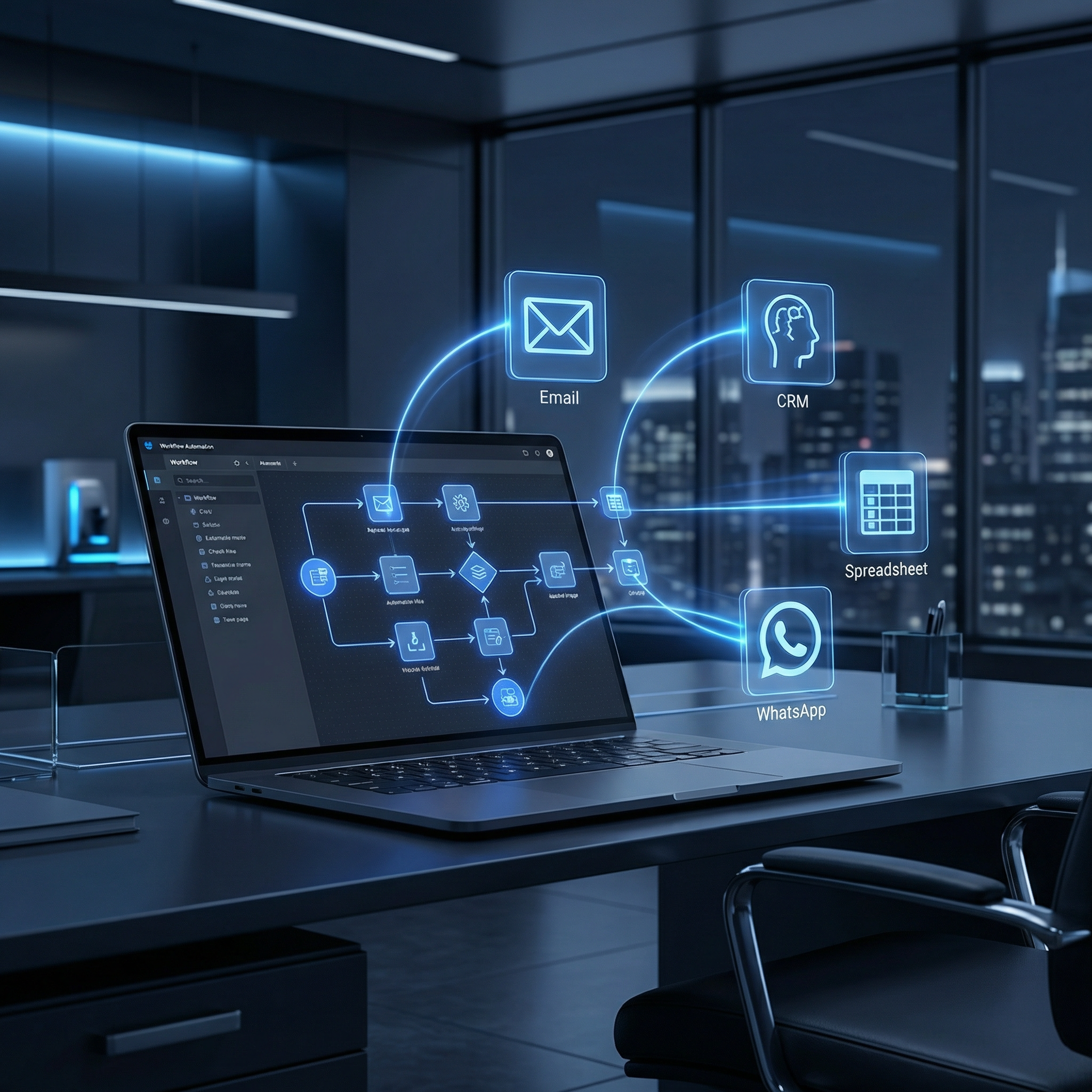 Corporate operations and strategy dashboard
