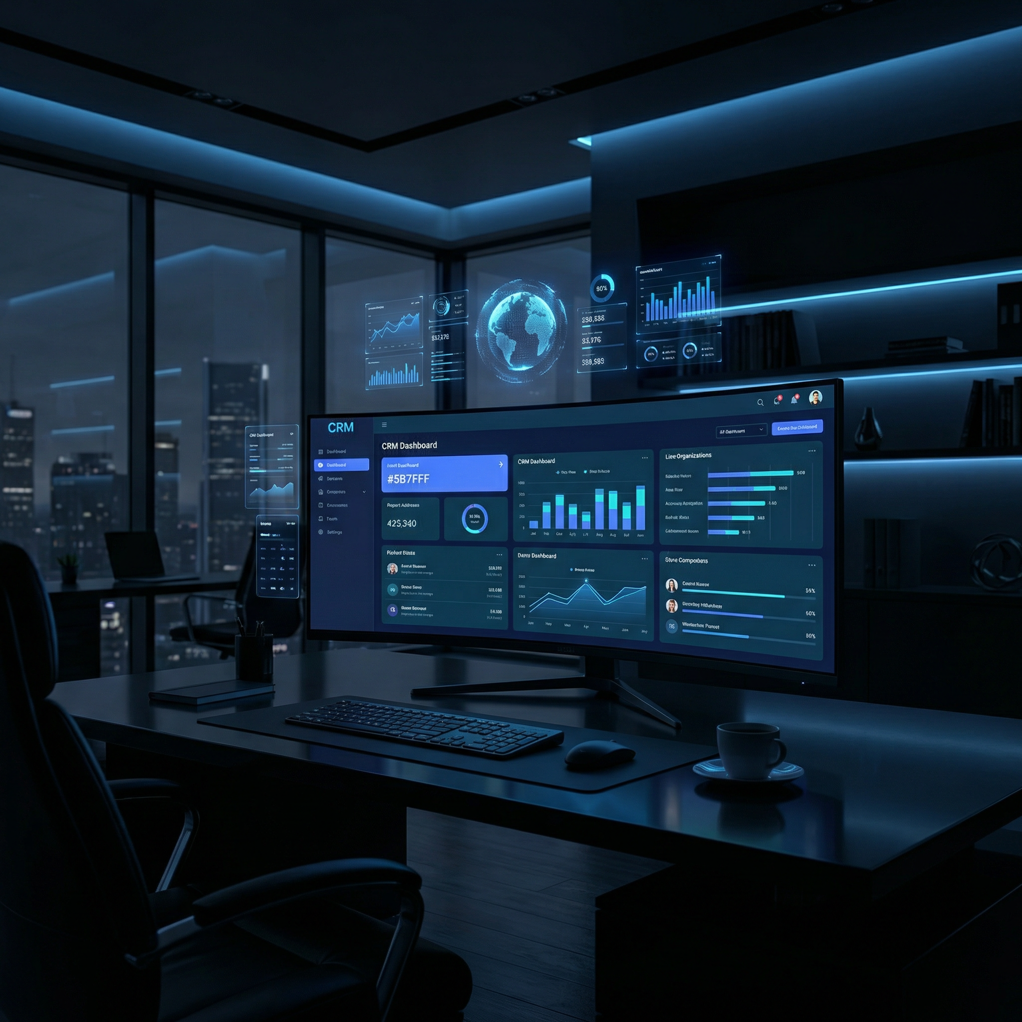 Business sales automation digital representation