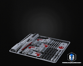 Cómo armar X-Wing Startfighter - Kit Card