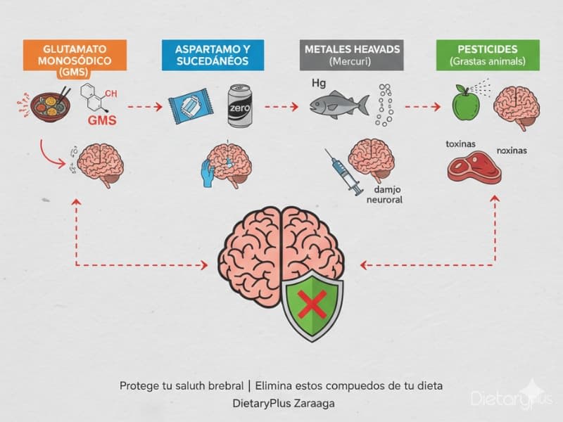 Las Neurotoxinas Dietéticas que Debes Conocer