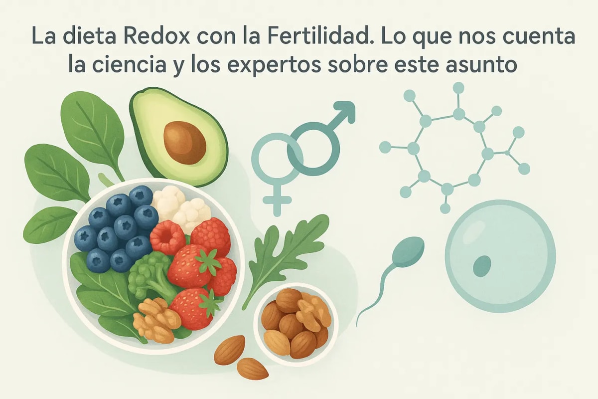 La dieta Redox con la Fertilidad. Lo que nos cuenta la ciencia y los expertos sobre este asunto
