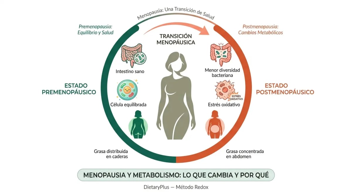 Menopausia y peso: por qué engordas y qué hacer realmente