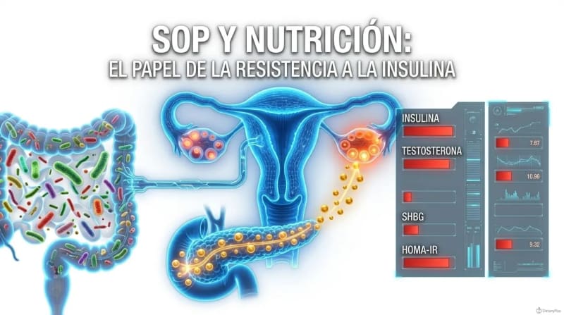SOP y nutrición: el papel de la resistencia a la insulina que nadie te explica