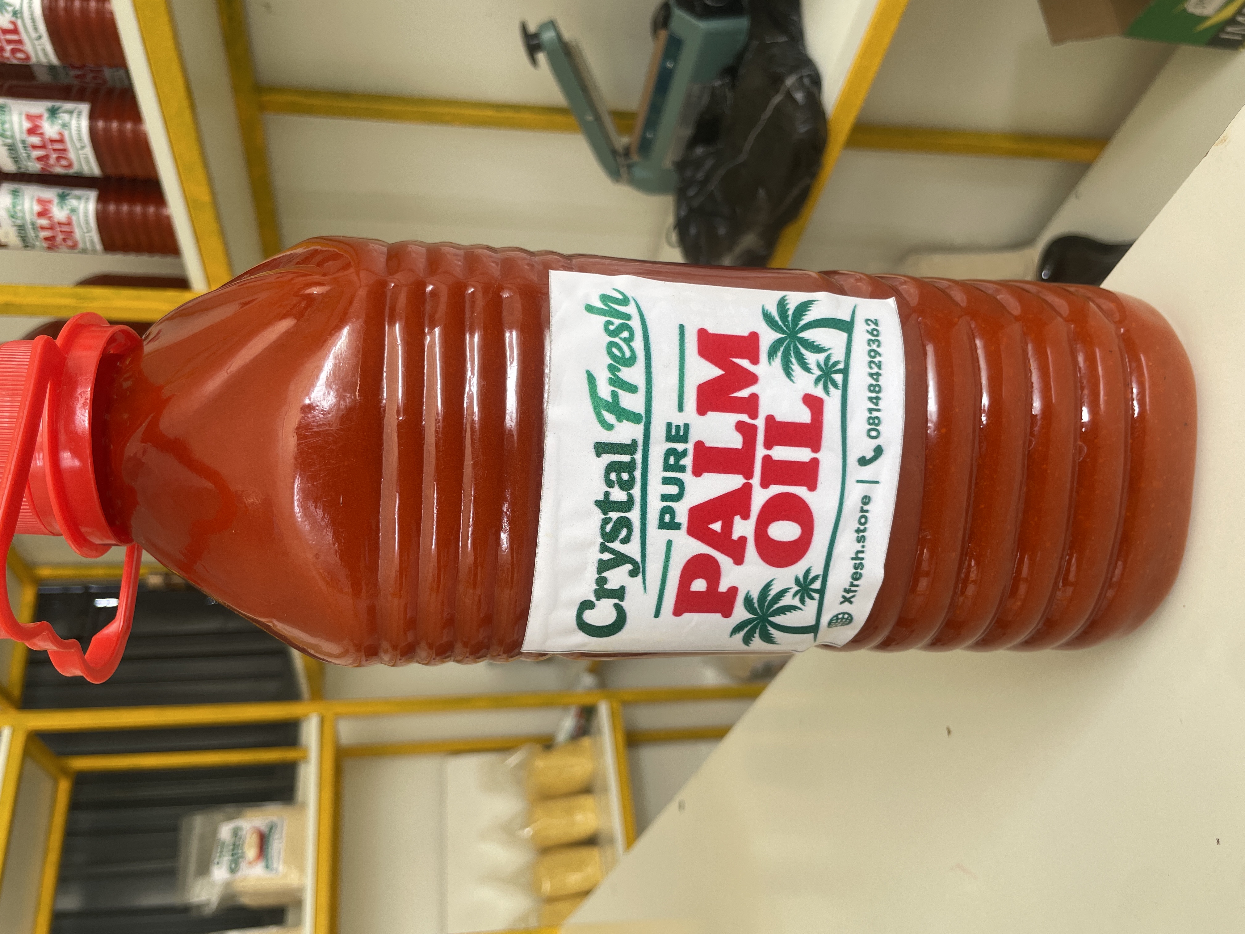 Pure palm oil, 3 liter