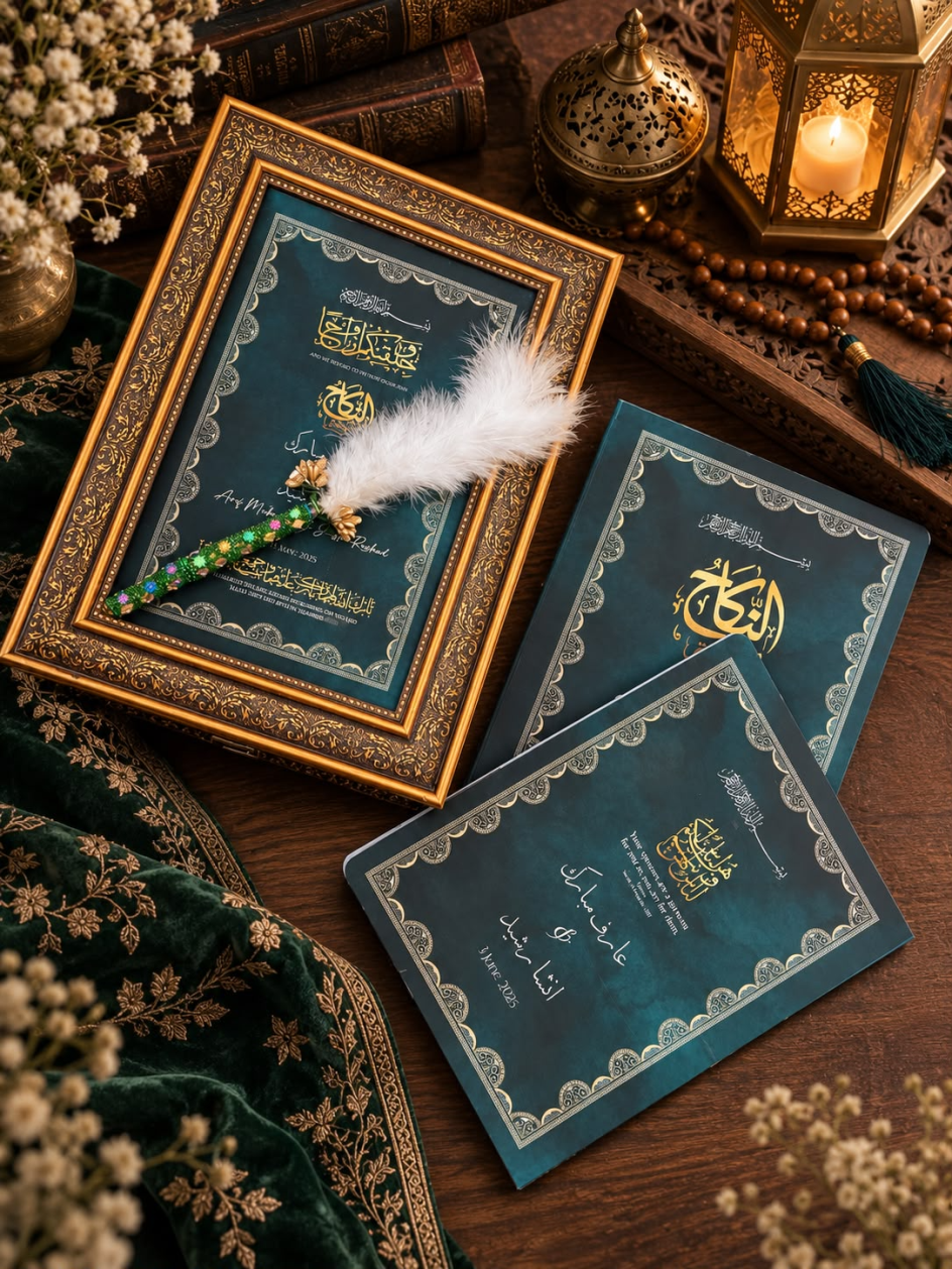 Customised Nikah Nama