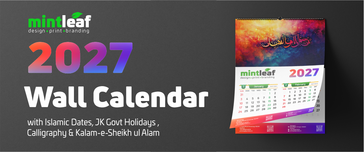 Wall Calendar 2027
