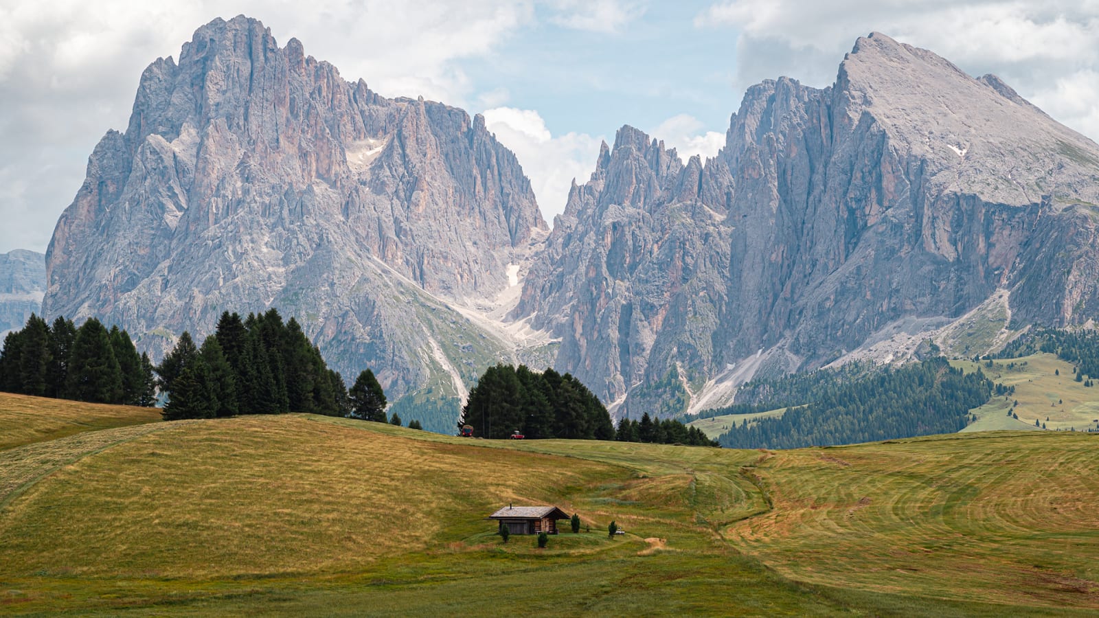 L'Alpe di Siusi, le plus haut alpage d'Europe, dans les Dolomites