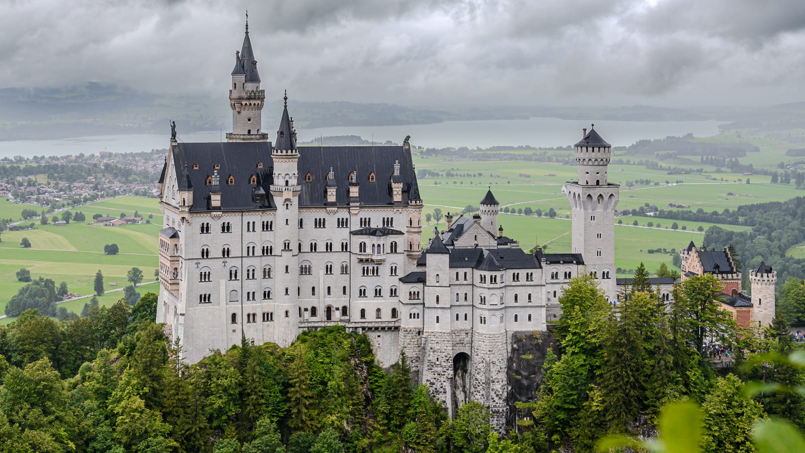 Le château de Neuschwanstein en Bavière