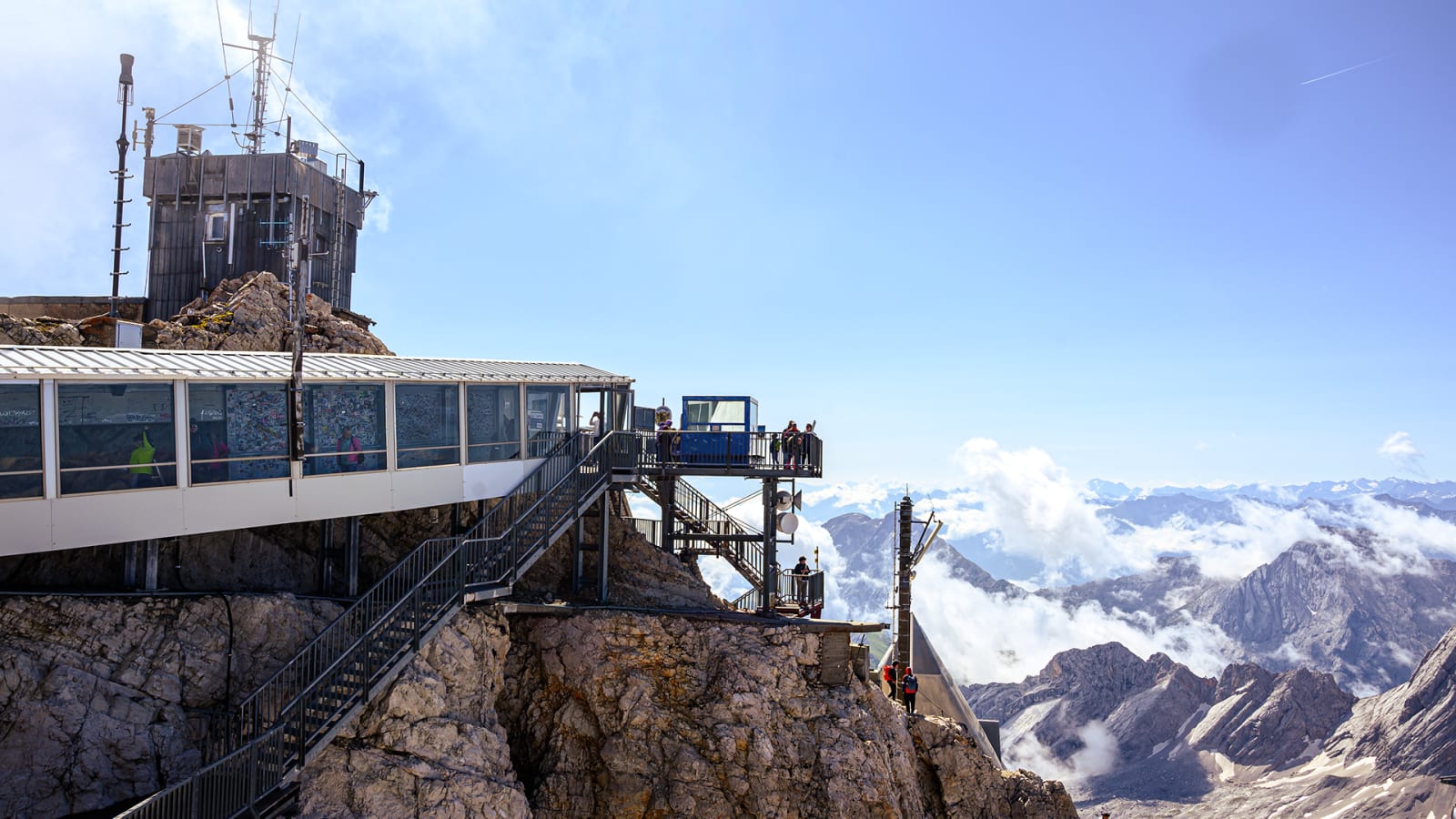 Le Zugspitze, point culminant de l'Allemagne