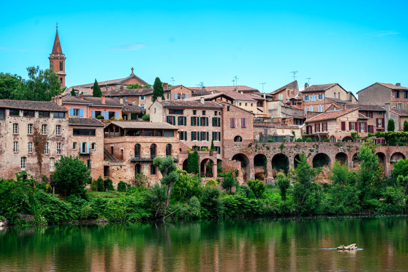 Quartier de la Madeleine à Albi
