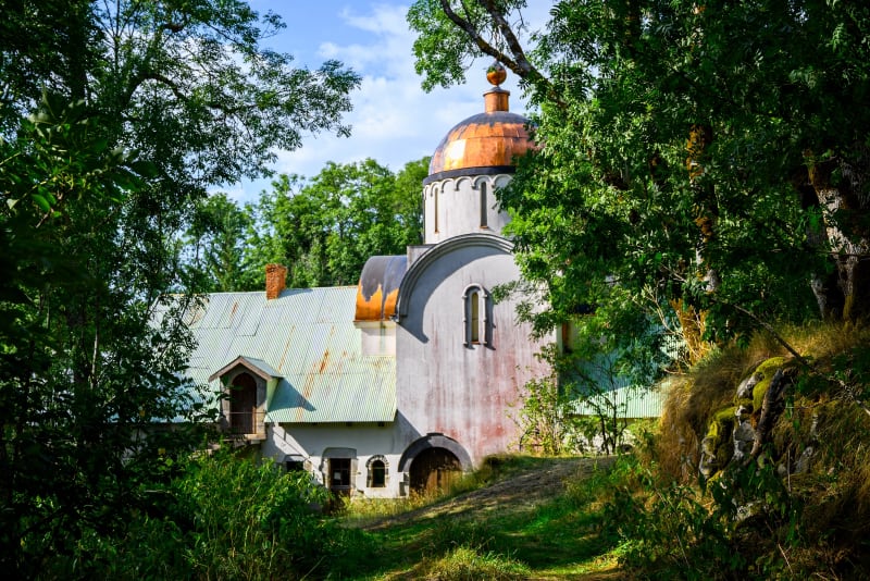 Monastère orthodoxe de Znaménié à Marcenat