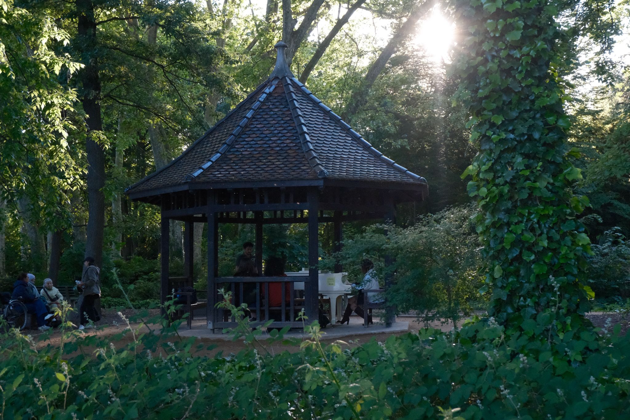 Le Piano d'Or au Parc de la Tête d'Or à Lyon