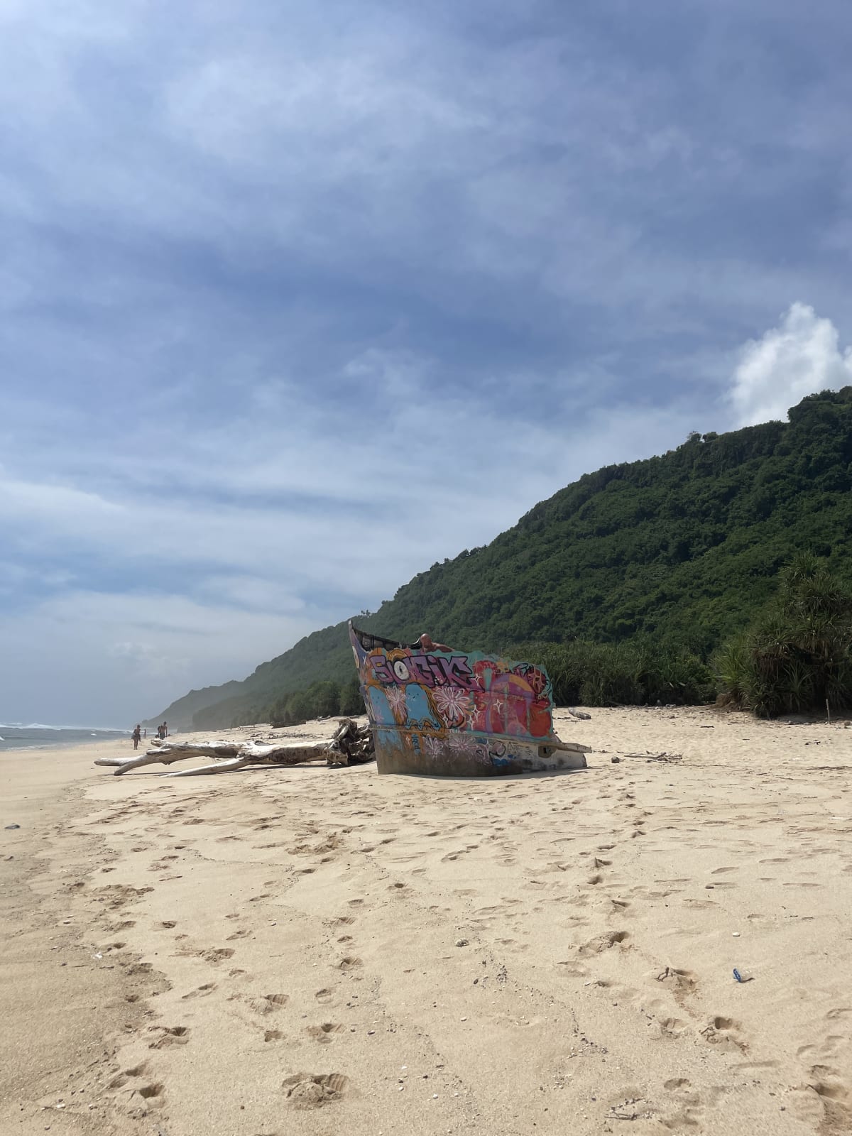 Verlaten Nyang Nyang Beach bij Uluwatu Bali