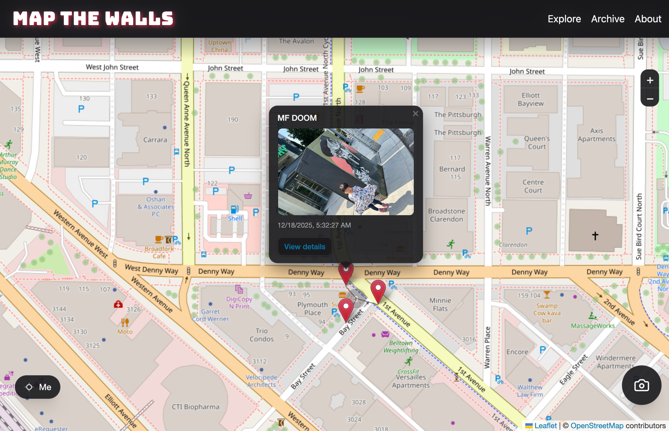 MapTheWalls screenshot