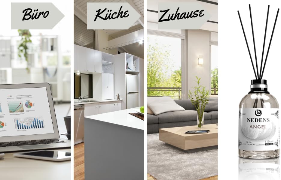 Vue 3 de Nedens Diffuseur Batonnets