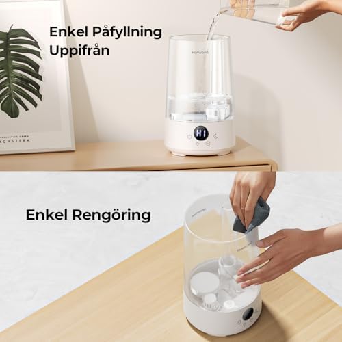 Vue 5 de Homvana Topfill Humidificateur Dair