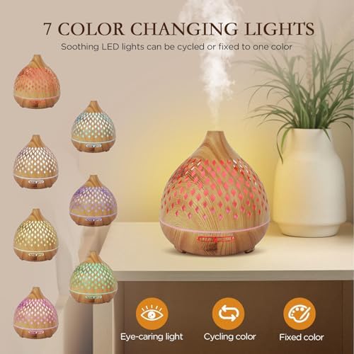 Vue 3 de Cozary Diffuseur Dhuile Essentielle