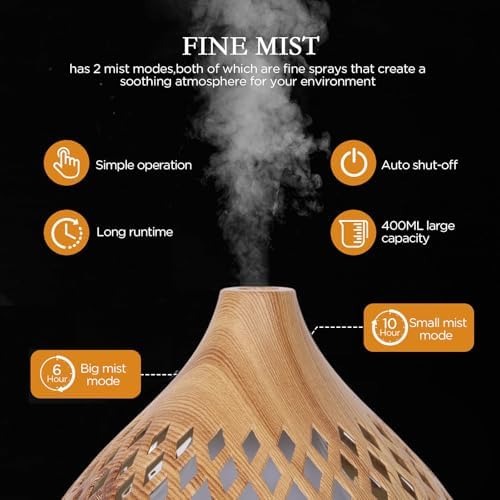 Vue 4 de Cozary Diffuseur Dhuile Essentielle