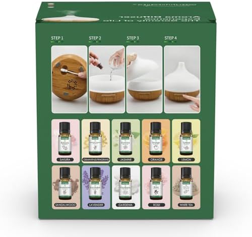 Vue 4 de Diffuseur Dhuiles Essentiellescoffret Diffuseur