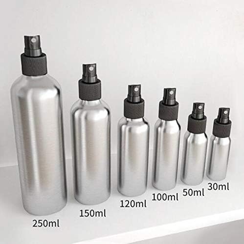 Vue 6 de Flacons Vaporisateurs Aluminium Voyage