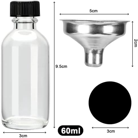 Vue 2 de Mini Bouteille Verre Miniatures