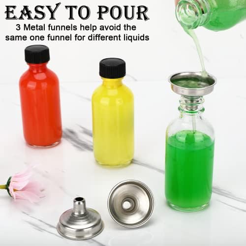 Vue 4 de Mini Bouteille Verre Miniatures