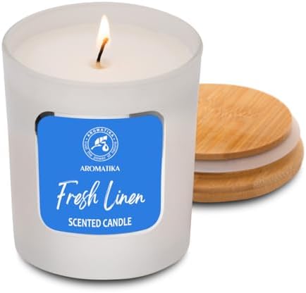 Vue 2 de Bougie Parfumee Linge Frais