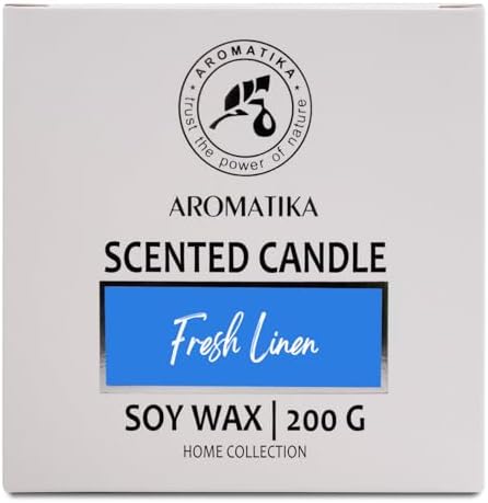 Vue 4 de Bougie Parfumee Linge Frais