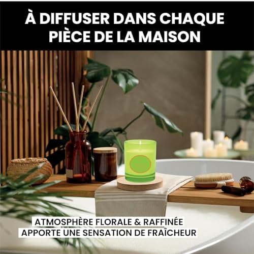 Vue 4 de Bougie Parfumee Bougie Naturelle