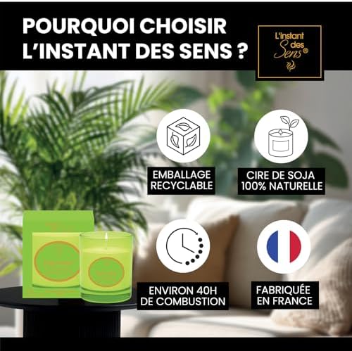 Vue 6 de Bougie Parfumee Bougie Naturelle