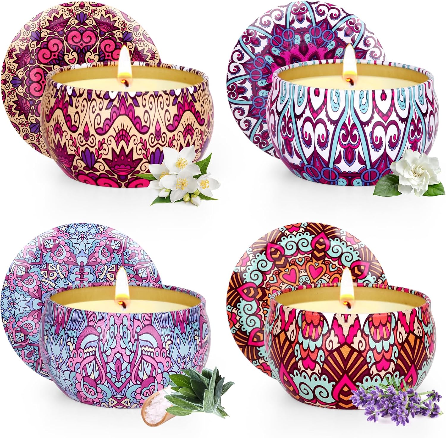 Coffret Cadeau De Bougies