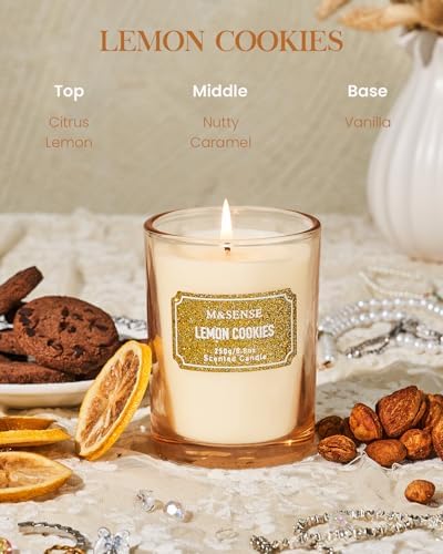 Vue 2 de Msense Bougies Parfumees Aux