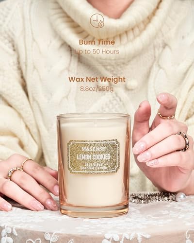 Vue 5 de Msense Bougies Parfumees Aux