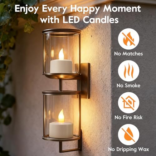 Vue 4 de Extsud Bougies Led Rechargeables