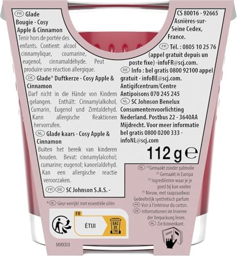 Vue 2 de Glade Bougie Vegan Parfum