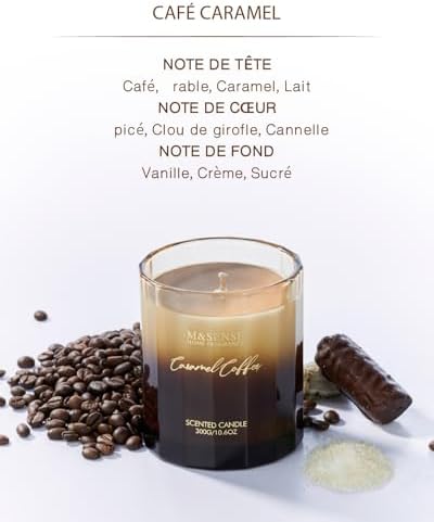 Vue 2 de Msense Bougies Au Cafe