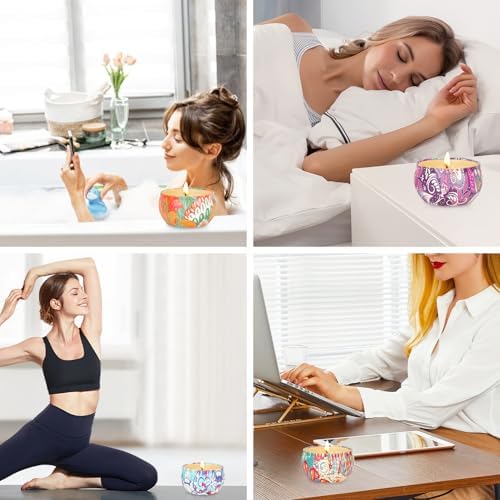 Vue 6 de Lot De Bougies Parfumees