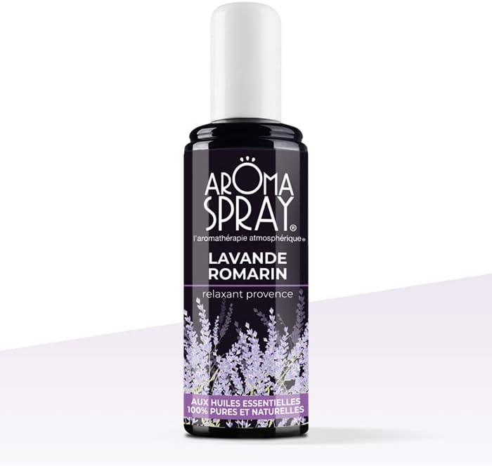 Vue 2 de Aromaspray Spray Dambiance Aromatherapie