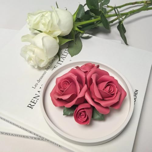 Vue 2 de Diffuseur Huiles Essentiellesrose Ceramique