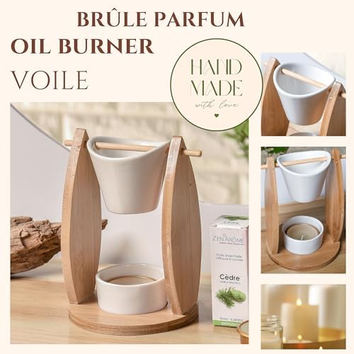 Vue 2 de Brule Parfum Voile Bruleur