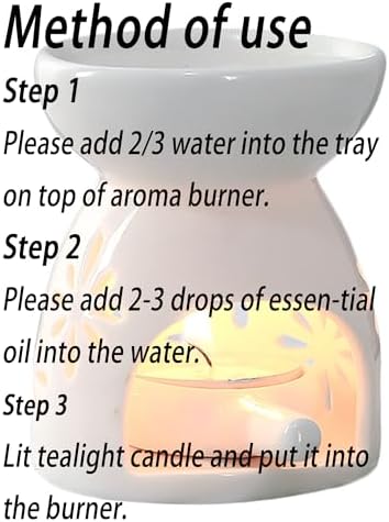 Vue 5 de Bougie De Porcelaine Bruleur