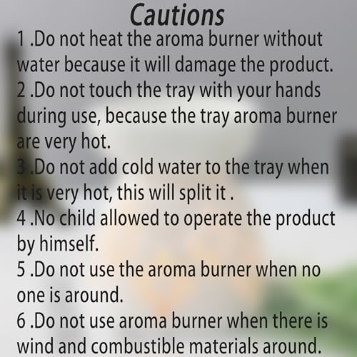 Vue 6 de Bougie De Porcelaine Bruleur