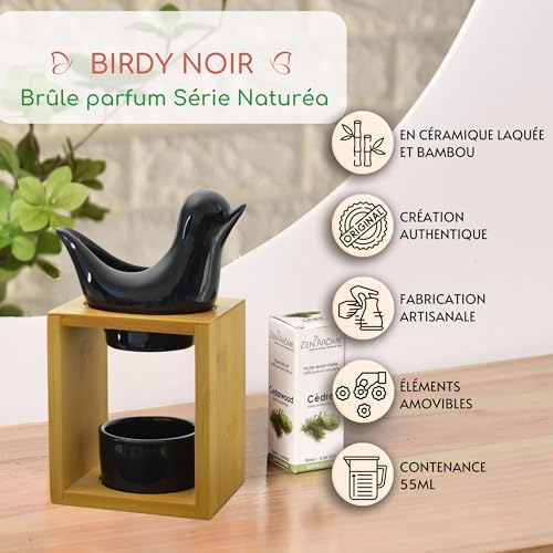 Vue 3 de Brule Parfum Birdy Noir