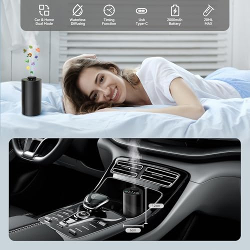 Vue 4 de Diffuseur Huiles Essentielles Voiture