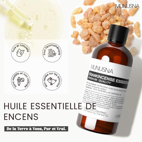 Vue 2 de Huile Essentielle Encens Ml