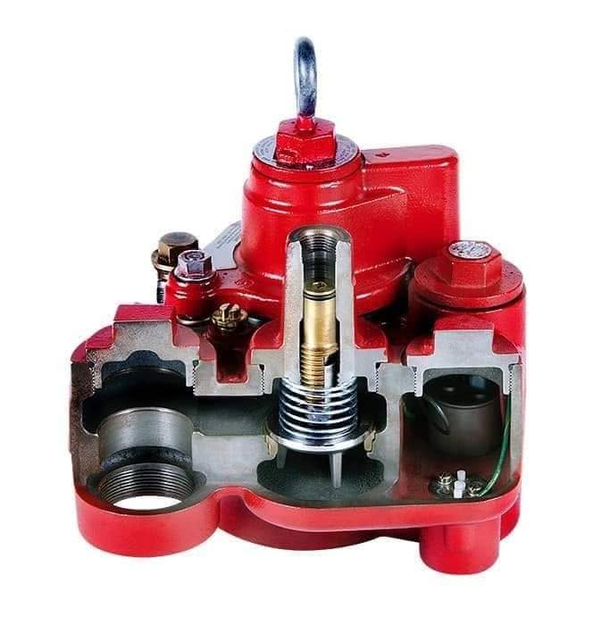 Submersible pump head